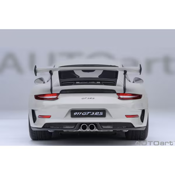 AUTOart 78180 1/18 Porsche 911 991.2 GT3 RS Light Grey Diecast