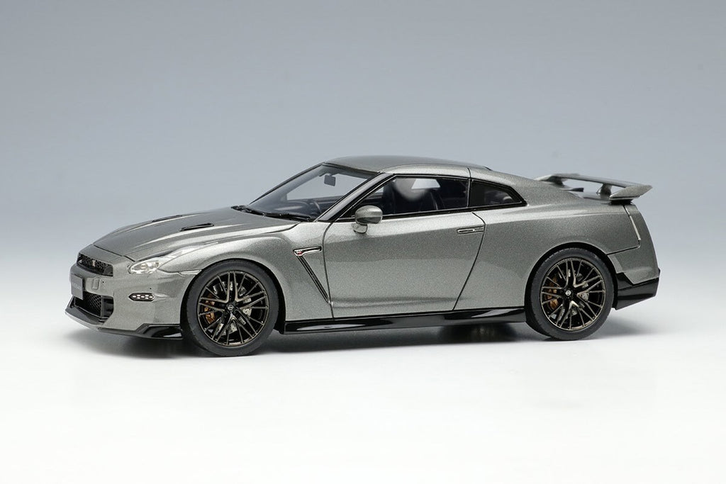 Make Up EIDOLON EM695D 1/43 Nissan GT-R Premium Edition 2024 Dark Metal Gray