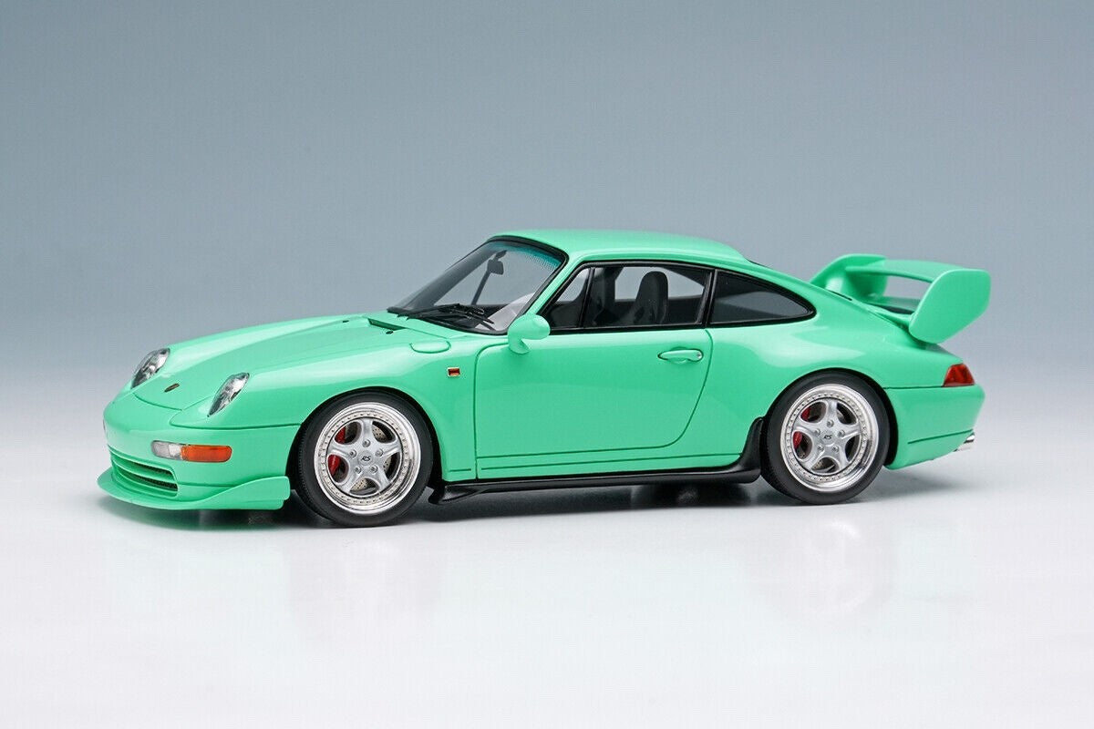 Make Up VISION VM096I 1/43 Porsche 911 993 Carrera RS 1995 Japan ver. Mint Green