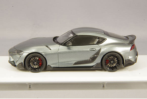 EIDOLON EM502E 1/43 Toyota GR Supra TRD Package Ice Gray Metallic 2019
