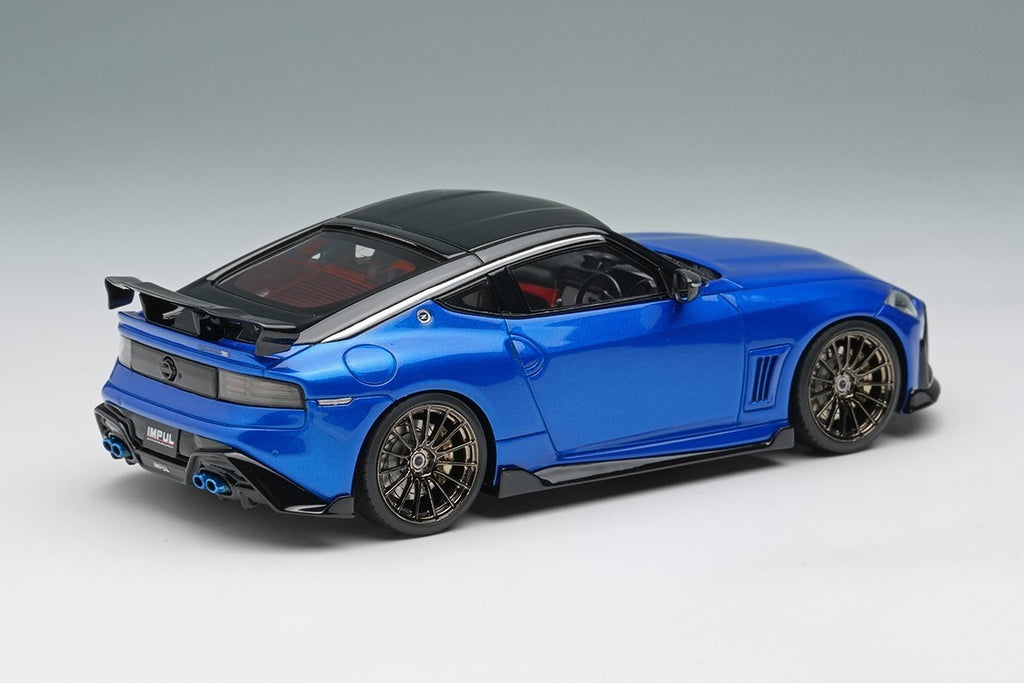 EIDOLON EM797A 1/43 IMPUL Fairlady Z 2023 Seiran Blue/Super Black