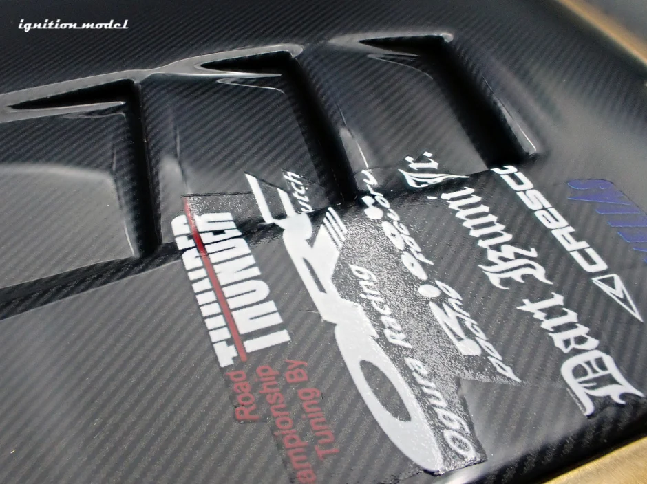 Ignition Model IG3743 1/18 Top Secret GT300 Supra A80 Gold