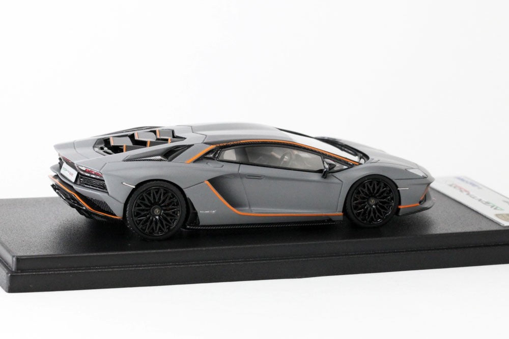 Looksmart LS468SE 1/43 Lamborghini Aventador S 2017 Grigio Acheso Resin Ad Pers