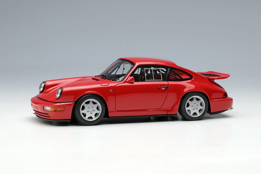 Make Up VISION VM164F 1/43 Porsche 911 964 Carrera 4 Lightweight 1990 Guards Red