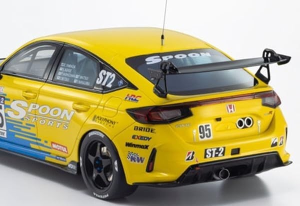 Kyosho KSR18067Y 1/18 Honda Civic FL5 Spoon No.95 Resin