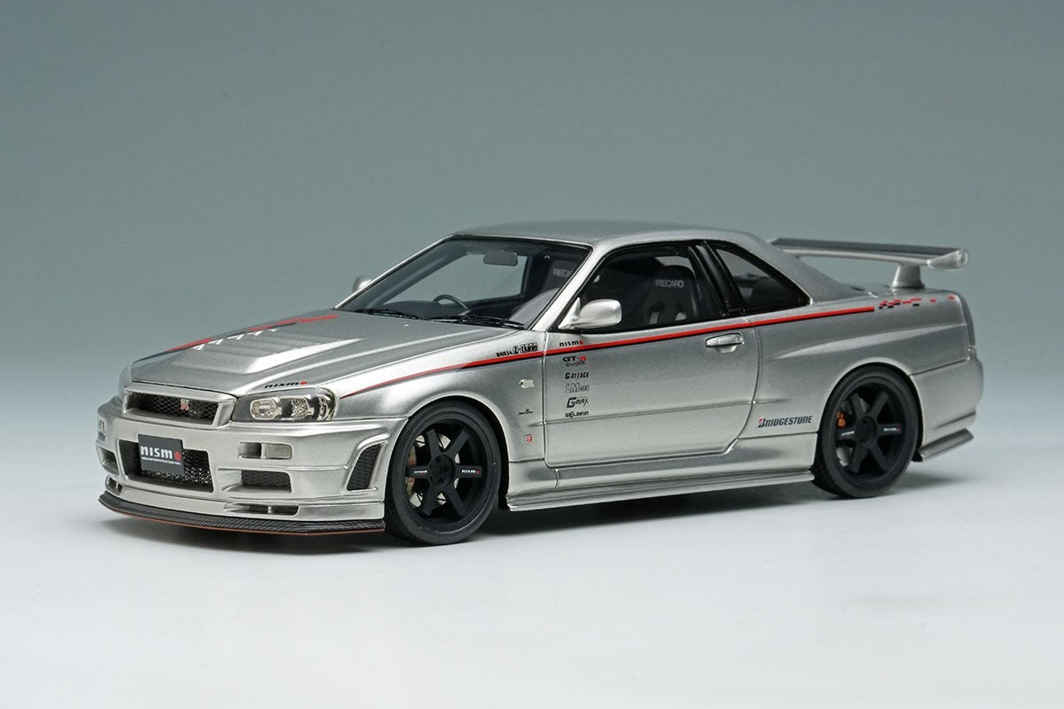 EIDOLON EM792 1/43 NISMO R34 Z-Tune Prototype 2001 Silver Resin