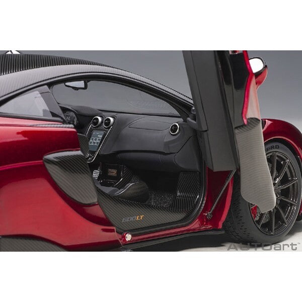 AUTOart 76085 1/18 McLaren 600LT Red Metallic / Carbon Roof [Composite Diecast M