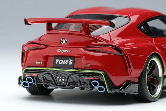 EIDOLON EM595E 1/43 TOM'S GR Supra 2020 Prominens Red Limited 50pcs