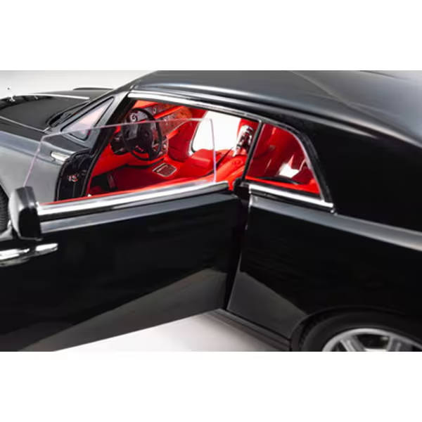KYOSHO KS08862DBK 1/18 Rolls-Royce Phantom Coupé Diamond Black Die-Cast Model