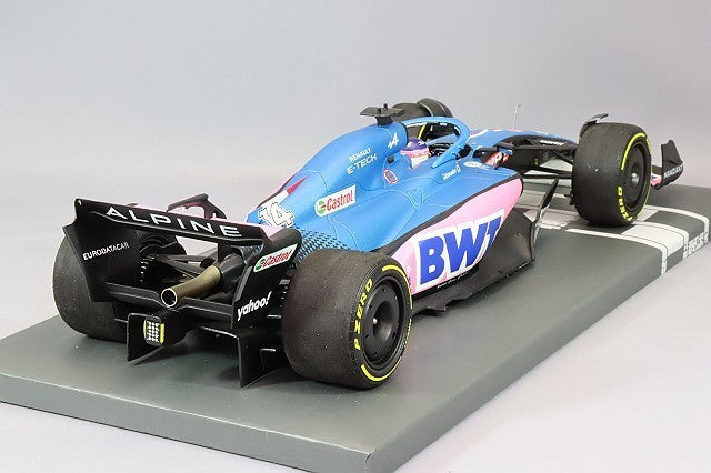 Minichamps MC117220314 1/18 Alpine A522 Australia 2022 Resin