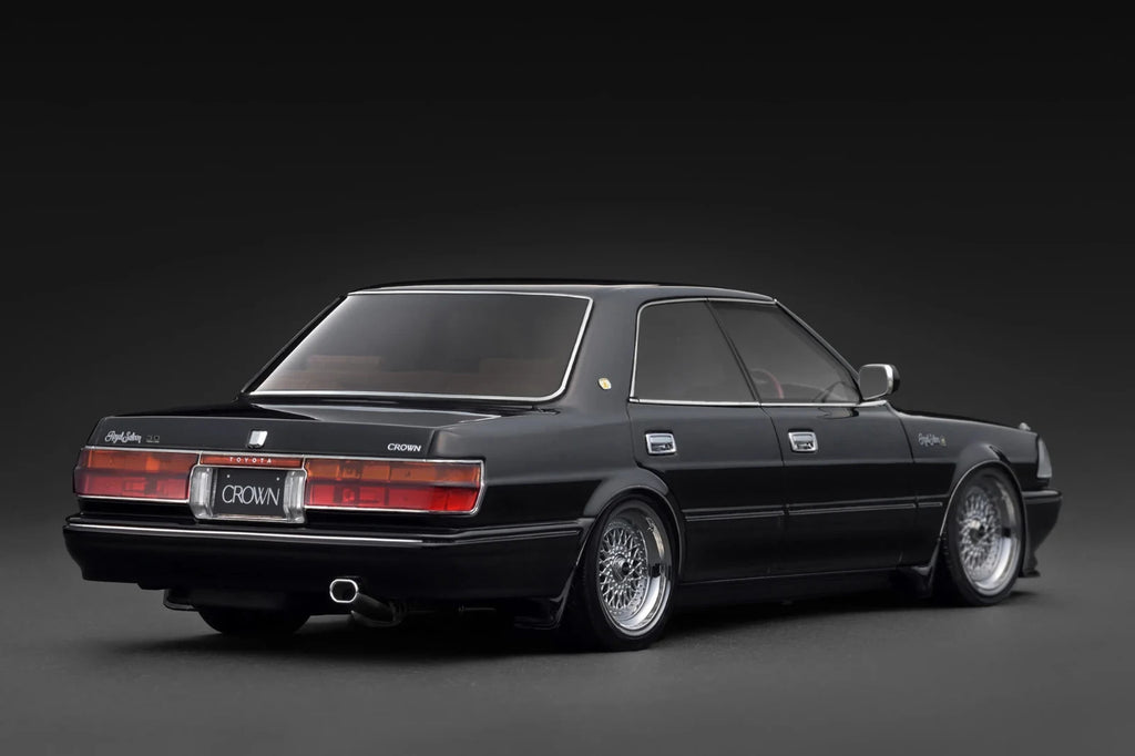Ignition Model IG3736 1/18 Toyota Crown Royal Saloon G 130 Black Resin