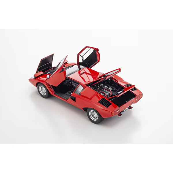 KYOSHO KS08611R 1/12 Lamborghini Countach LP400 Red Diecast Model