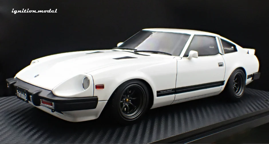Ignition Model IG3524 1/18 Nissan Fairlady Z S130 280ZX Watanabe White Resin