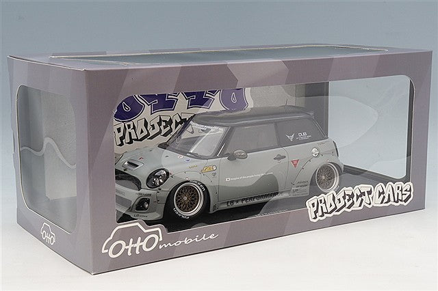 Otto Mobile OTM1212 1/18 LB-WORKS Mini Cooper R56 2015 Grey Resin