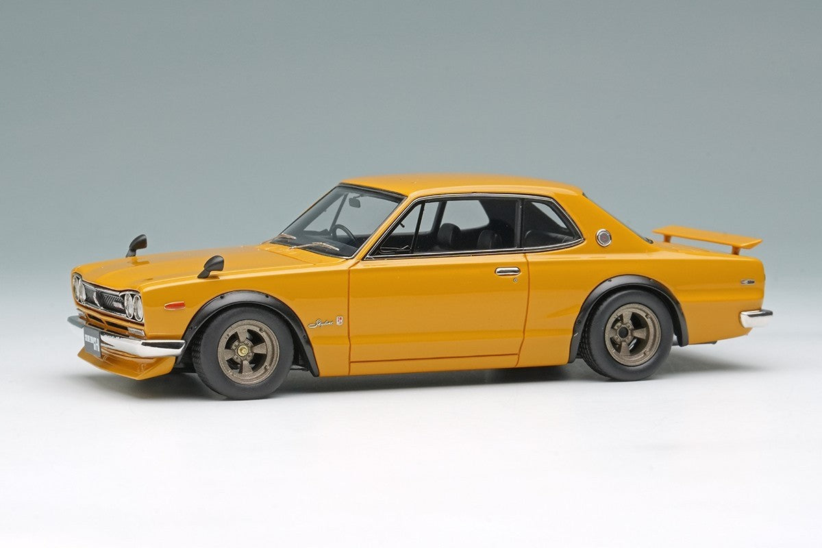 Make Up VISION VM244C 1/43 Skyline 2000 GT-R KPGC10 1971 Brown with Spoiler