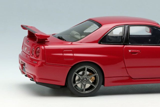 EIDOLON EM462C 1/43 Nissan Skyline GT-R (BNR34) V-Spec 1999 Active Red