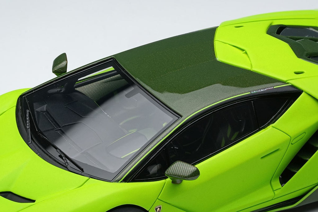 Make Up EIDOLON EM780I 1/18 Lamborghini Centenario 2016 Wing Up Verde/Carbon