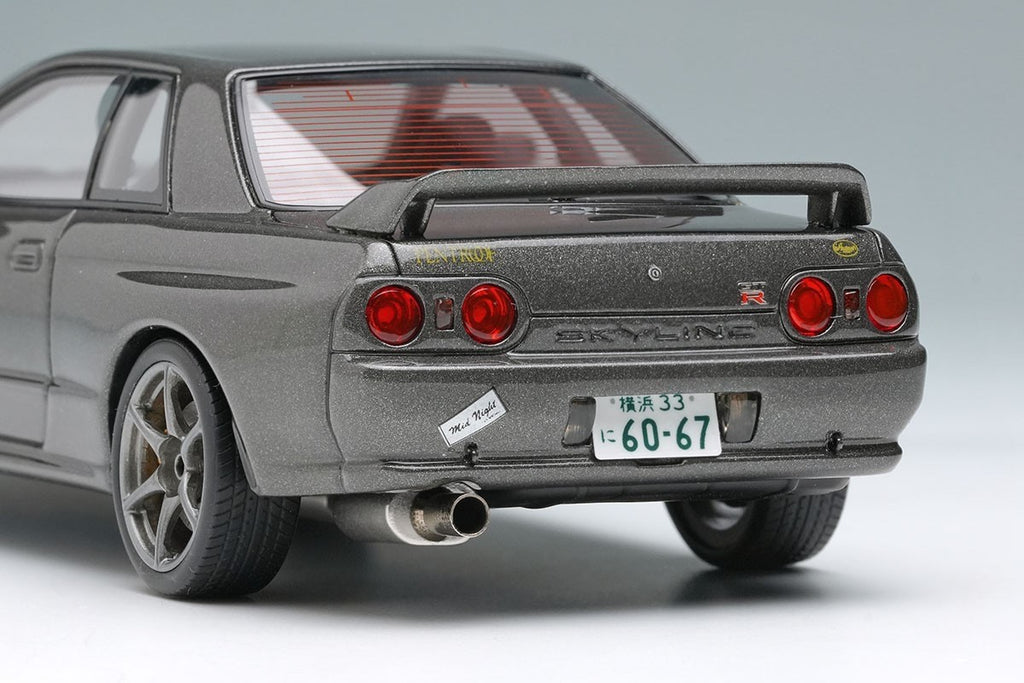 EIDOLON EM784 1/43 Nissan Skyline GT-R BNR32 by Hiroshi Tamura Gangray Metallic