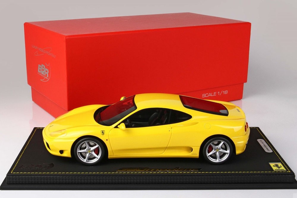 BBR P18172DV 1/18 Ferrari 360 Modena 1999 Yellow Resin Limited 126pcs