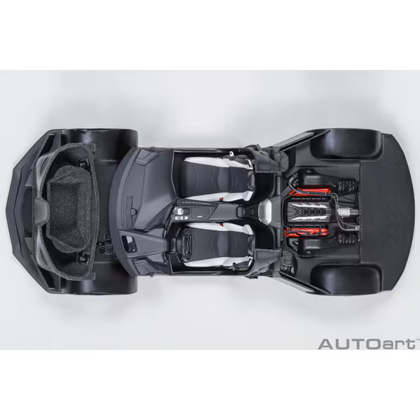 AUTOart 71283 1/18 Chevrolet Corvette C8 Stingray Z51 Orange Diecast