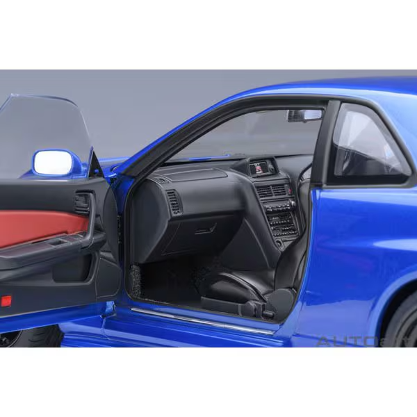AUTOart 77462 1/18 Nissan Skyline NISMO R34 GT-R Z-Tune Bayside Blue