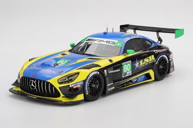 Top Speed TS0676 1/18 Mercedes AMG GT3 EVO 2025 Daytona 24H #80 Lone Star Resin