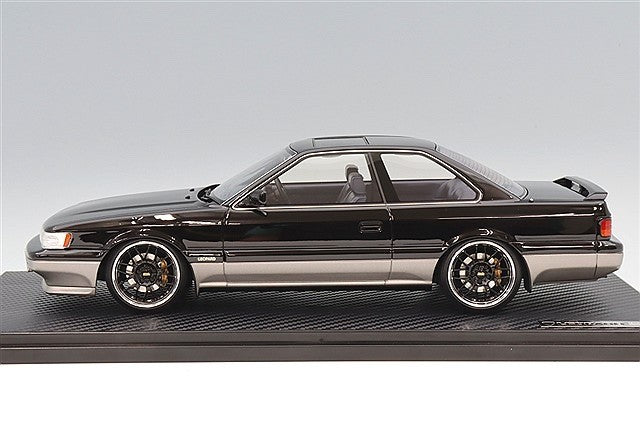 Ignition Model IG3818 1/18 Nissan Leopard Ultima F31 Black/Silver Resin