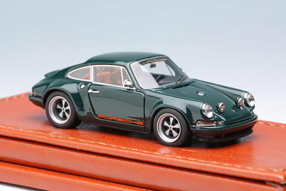 Make Up Titan64 TM001M 1/64 Singer 911 964 Coupe Brewster Green Resin