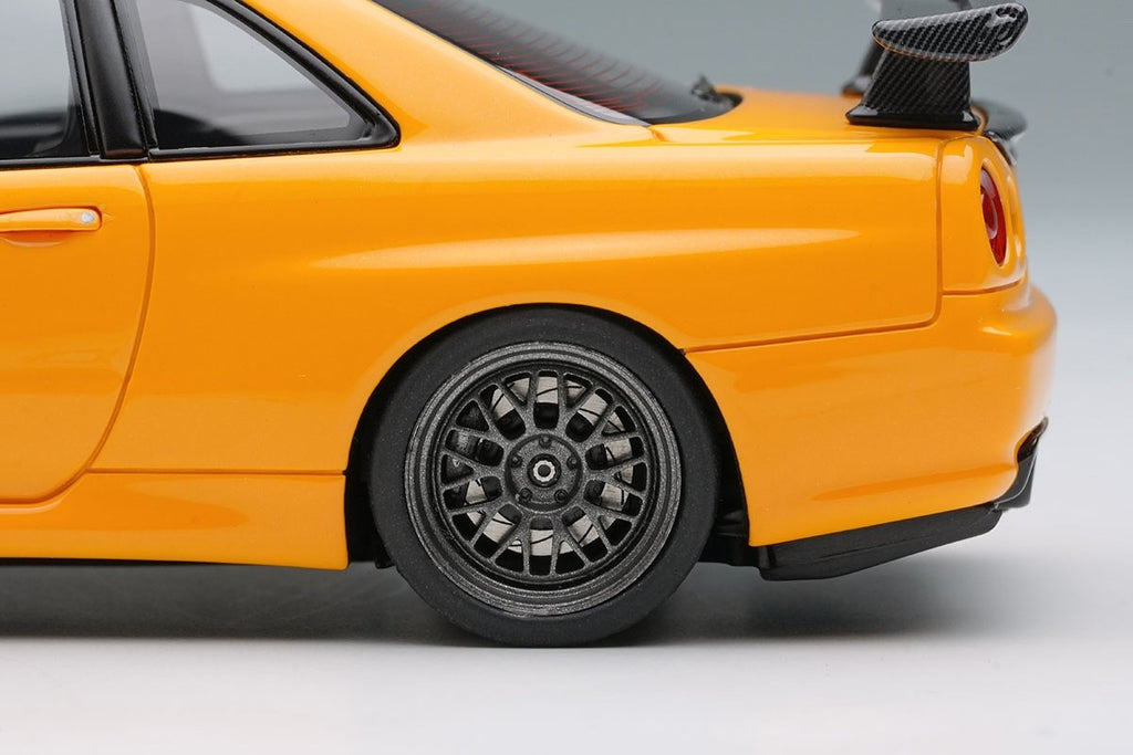 Make Up EIDOLON EM681C 1/43 Mine's BNR34 GT-R Built By Legends Yellow