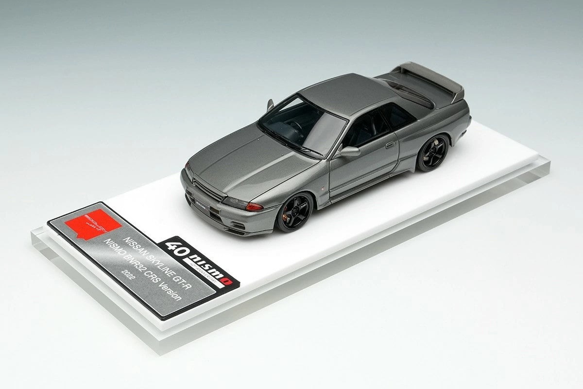 Make Up EIDOLON EM769 1/43 Nissan Skyline GT-R Nismo BNR32 CRS 2022 Dark Gray
