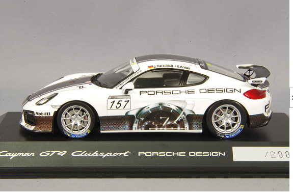 Spark WAP0204150H 1/43 Porsche Cayman GT4 Clubsport 2016 Multi Color Resin