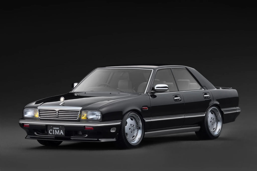 Ignition Model IG3904 1/18 Nissan Cedric Cima Y31 Black Sedan