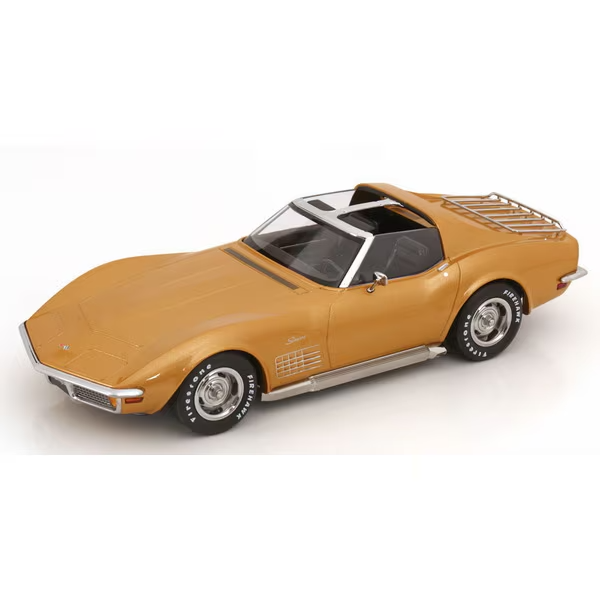 KK Scale KKDC181225 - 1/18 Chevrolet Corvette C3 1972 with Removable Roof Panels