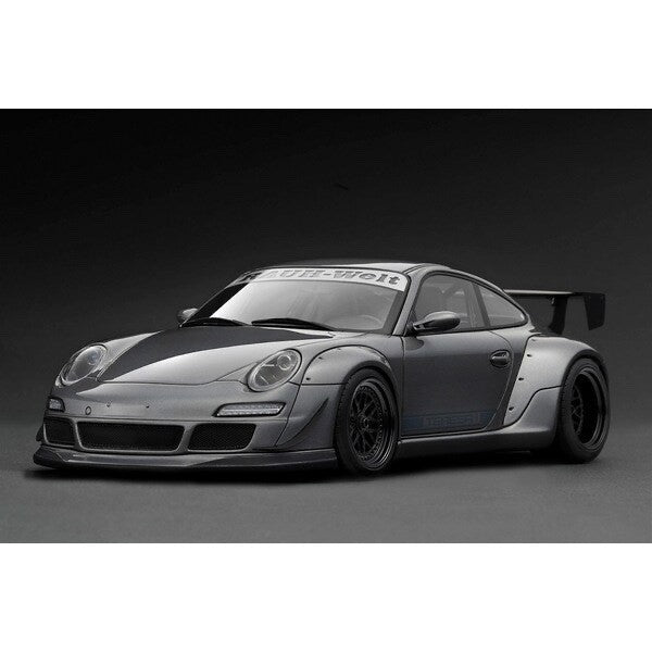 Ignition Model IG3780 1/18 RWB Porsche 997 Gun Metallic Resin