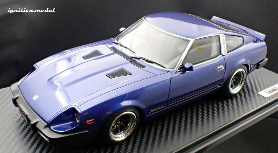 Ignition Model IG3518 1/18 Nissan Fairlady Z S130 280ZX Watanabe Blue Resin