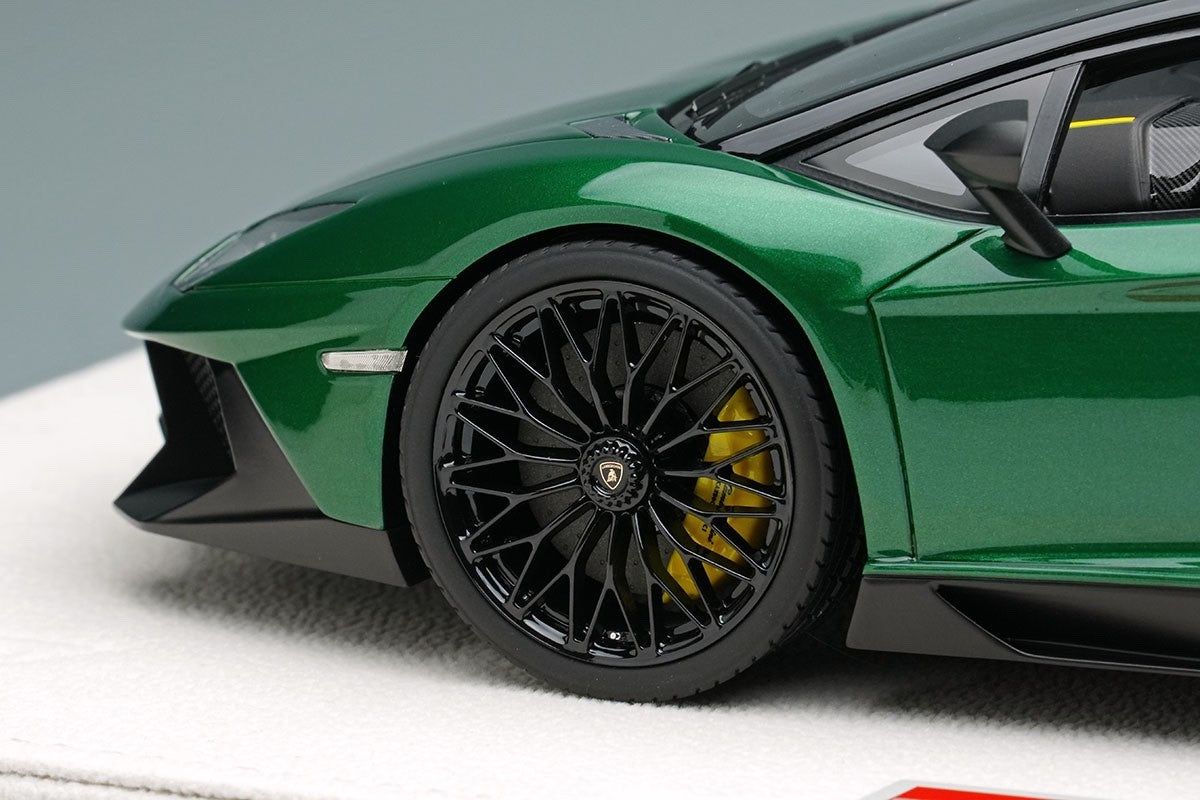 EIDOLON EML007I 1/18 Lamborghini Aventador SV Roadster 2015 Green limited 30pcs