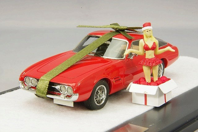 MATRIX MX10701-012X 1/43 Ghia 230S Coupe 1963 Christmas Edition Red Resin