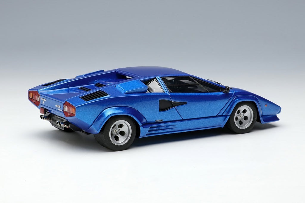 Make Up EIDOLON EM652C 1/43 Lamborghini Countach LP5000 QV Metallic Blue 1988