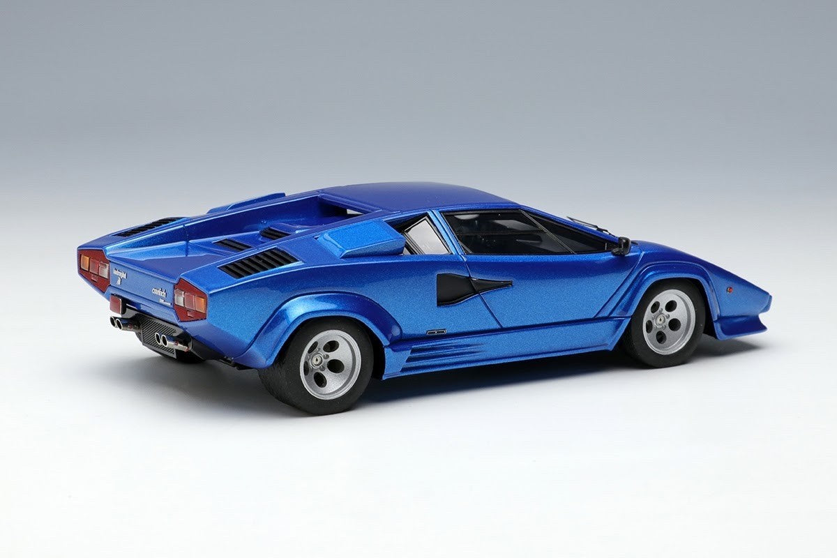 Make Up EIDOLON EM652C 1/43 Lamborghini Countach LP5000 QV Metallic Blue 1988