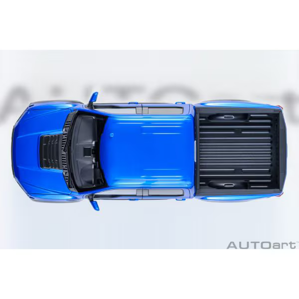 AUTOart 72949 1/18 Ford F-150 Raptor SuperCrew 2019 Blue Diecast