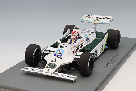 Spark S18S735 1/18 Williams FW07 British GP Winner 1979 #28 Multi Resin