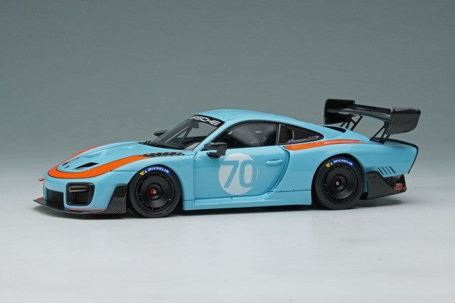 EIDOLON EM726B 1/43 Porsche 935/19 2019 Gulf Blue / Orange Stripe