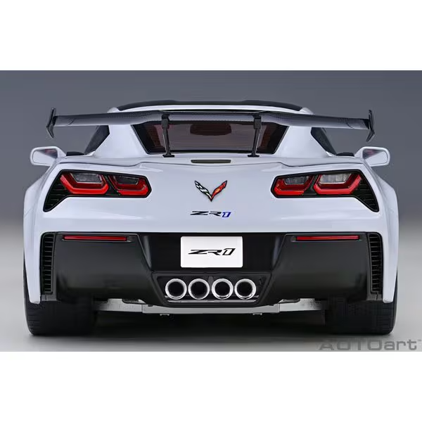 AUTOart 71277 1/18 Chevrolet Corvette C7 ZR1 Gray Metallic Die-cast Model Car
