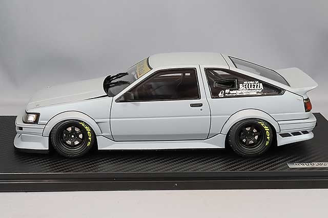 Ignition Model IG2607 1/18 RWB Toyota AE86 Rauh-Welt Matte Gray Resin
