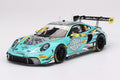 Top Speed TS0550 1/18 Porsche 911 GT3 R 2023 Green #28 HubAuto Macau GP FIA GT