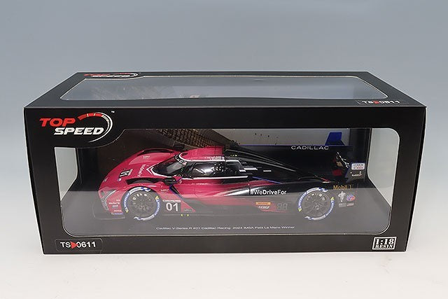 TOP SPEED TS0611 1/18 Cadillac V-Series.R 2024 Petit Le Mans Winner