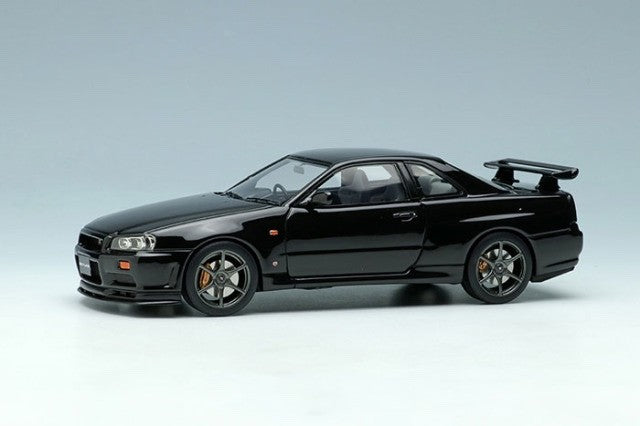 Make Up EIDOLON EM462E 1/43 Nissan Skyline GT-R BNR34 V-spec Black Pearl 1999