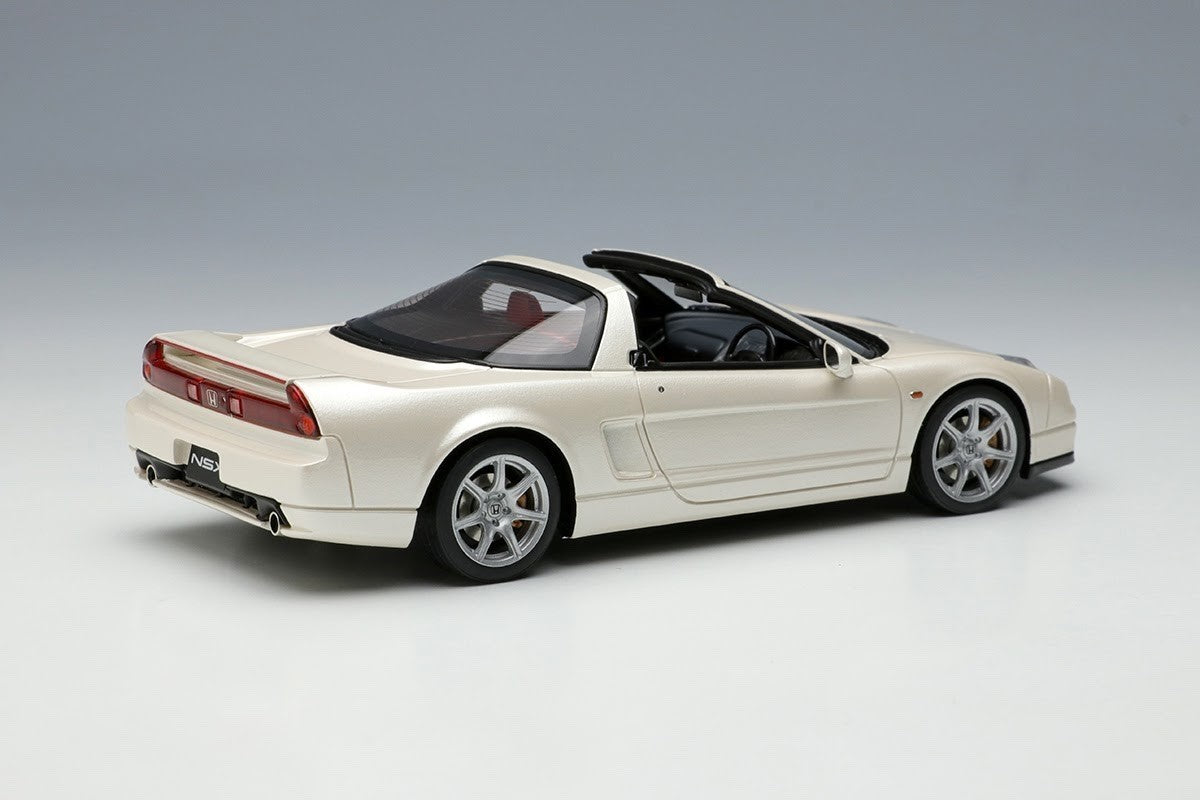Make Up EIDOLON EM586B 1/43 Honda NSX Type T Platinum White Pearl Finish 2001