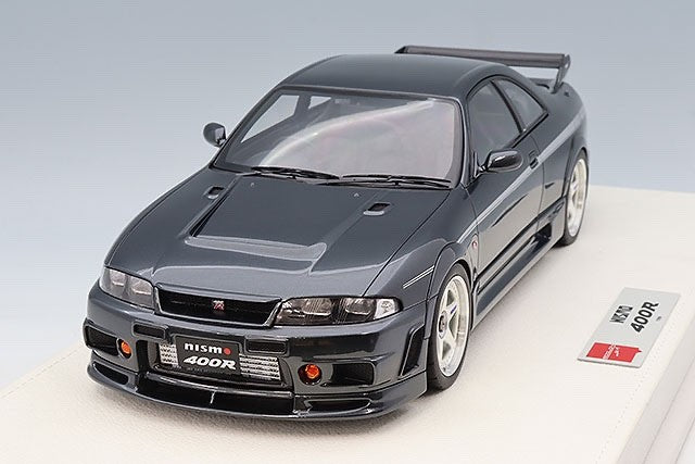 Make Up EIDOLON EML102I 1/18 Nismo 400R 1996 Dark Gray Pearl Resin