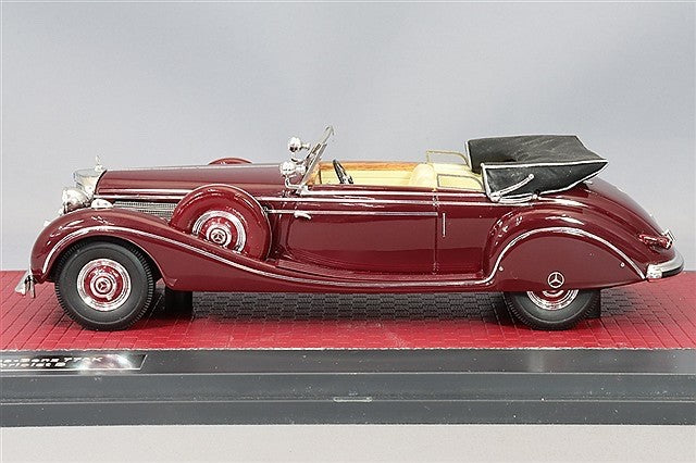 Matrix MX41302231 1/43 Mercedes-Benz 770K W150 Cabriolet B 1939 Maroon Resin